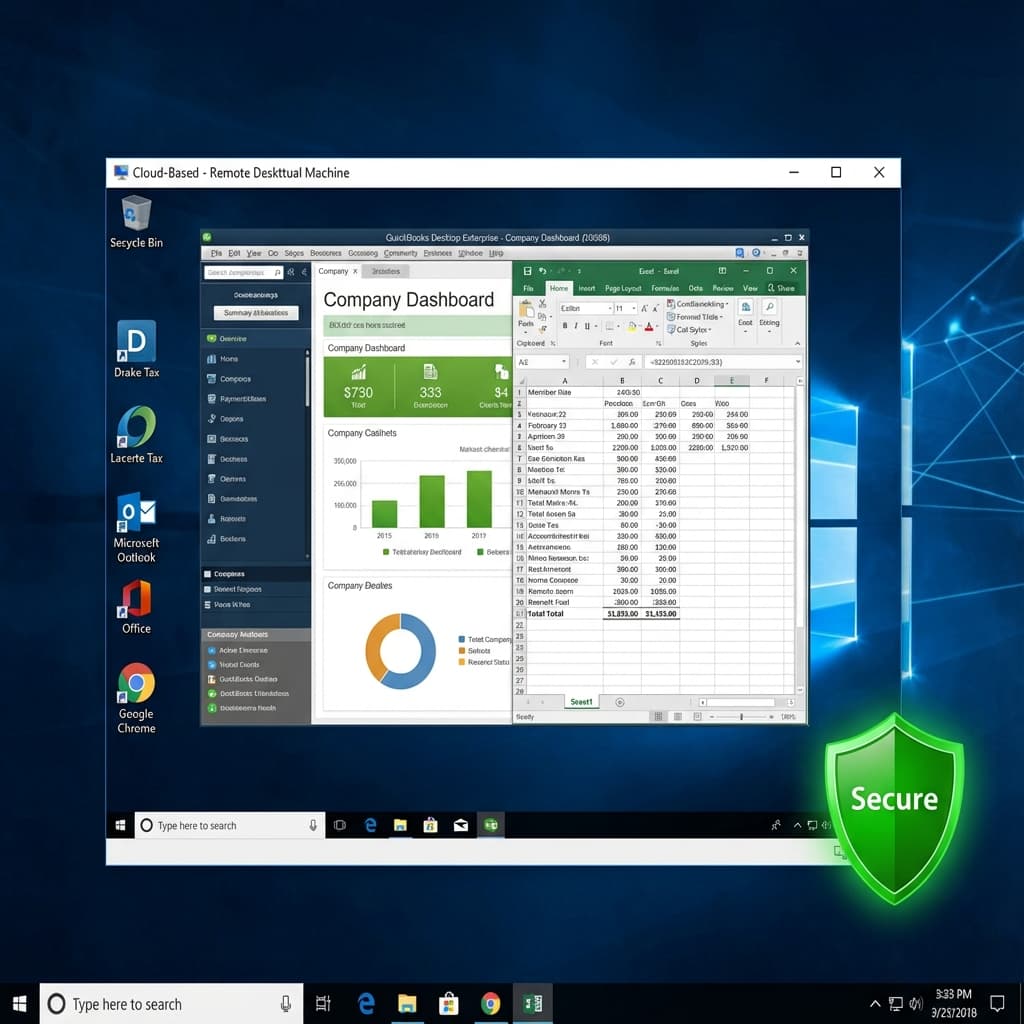 QuickBooks Cloud Hosting on Dedicated Servers